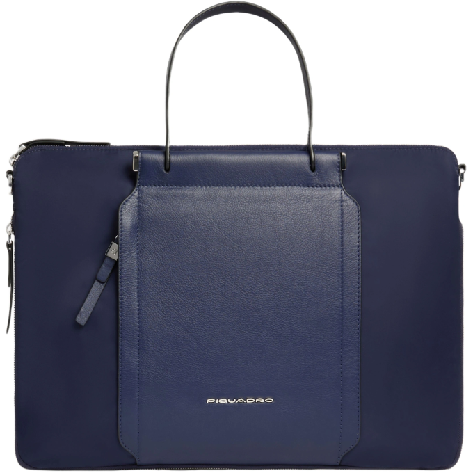 Деловая сумка женская PIQUADRO LYRA CA4021W92T/BLU с отделением для ноутбука 15,6